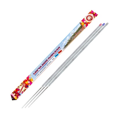 Триколор 650 мм. Бенгальские огни цветные купить в Кумыше | kumysh.salutsklad.ru