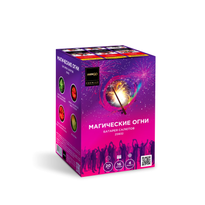 Магические огни Батарея салютов купить в Кумыше | kumysh.salutsklad.ru