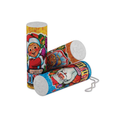 Супер с серпантином Хлопушки купить в Кумыше | kumysh.salutsklad.ru