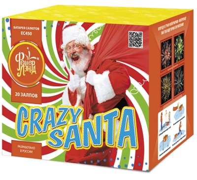 CRAZY SANTA Фейерверк купить в Кумыше | kumysh.salutsklad.ru