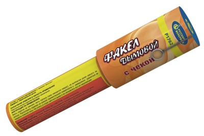 Дымовой (с чекой) оранжевый Фальшфейер купить в Кумыше | kumysh.salutsklad.ru